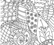 Coloriage Art Th&eacute;rapie pour enfant