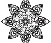 Coloriage Art Th&eacute;rapie vectoriel
