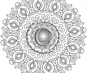 Coloriage Mandala Art Thérapie