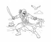 Coloriage Ad&eacute;wal&eacute; d'Assassin's Creed au combat