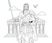 Coloriage Alexios d'Assassin's Creed