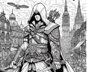 Coloriage Assassin's Creed &agrave; Londres