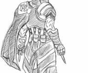 Coloriage Assassin's Creed artclip