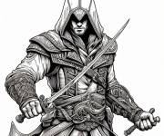 Coloriage Assassin's Creed cp