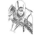 Coloriage Assassin's Creed en vecteur