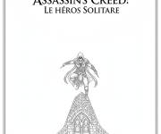 Coloriage Assassin's Creed Le H&eacute;ros Solitaire