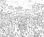 Coloriage Assassin's Creed Odyssey