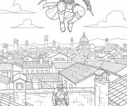 Coloriage Assassinat discret d'Assassin's Creed