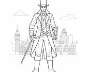 Coloriage Jacob Frye d'Assassin's Creed