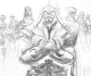 Coloriage Les l&eacute;gendes de Assassin's Creed