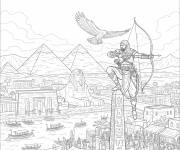 Coloriage Les Origines &Eacute;gyptiennes Assassin's Creed