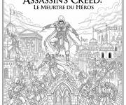 Coloriage Poster Assassin's Creed le meurtre du h&eacute;ros