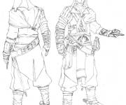 Coloriage Tenu Assassin's Creed