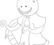 Coloriage Classe d'assassinat Koro Sensei