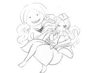 Coloriage Irina Jelavic de Assassination Classroom