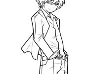 Coloriage Karma Akabane
