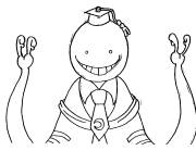 Coloriage Koro-Sensei de Assassination Classroom