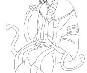 Coloriage et dessins gratuit Personnage Korosensei de l'anime à imprimer