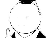 Coloriage et dessins gratuit Visage de Korosensei à imprimer