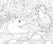 Coloriage Boogle parle &agrave; Ivy