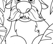 Coloriage Caloo de Aventures crois&eacute;es
