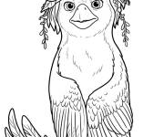 Coloriage Ollie comme Javan