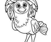Coloriage Pose de Ivy le Javan