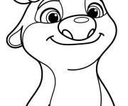 Coloriage et dessins gratuit Profil de Ollie Aventures crois&eacute;es à imprimer