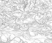 Coloriage Sc&egrave;ne de Swapped