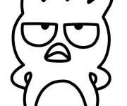 Coloriage et dessins gratuit Badtz Maru en col&egrave;re à imprimer