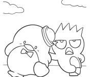Coloriage et dessins gratuit Badtz Maru et Tuxedo Sam à imprimer