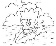 Coloriage Badtz Maru le pinguin amusant de Sanrio