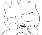 Coloriage et dessins gratuit Badtz Maru simple à imprimer