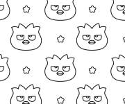Coloriage Motifs Badtz Maru