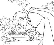 Coloriage Baiser du prince