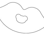 Coloriage Marque du baiser en &eacute;moji