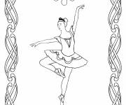 Coloriage Ballet en illustration