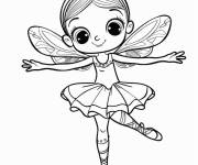 Coloriage Ballet Le vol du bourdon