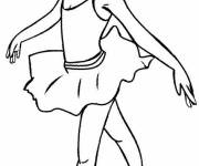 Coloriage Image de Ballet