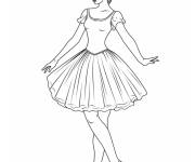 Coloriage Le style de ballet