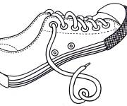 Coloriage Basket classique en ligne