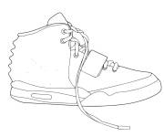 Coloriage Basket NBA facile