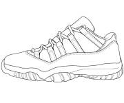 Coloriage Basket Nike de qualit&eacute;