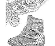 Coloriage Basket pour fille anti-stress