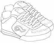 Coloriage basket pour une sortie r&eacute;guli&egrave;re