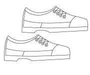 Coloriage et dessins gratuit Maquette de basket facile à imprimer