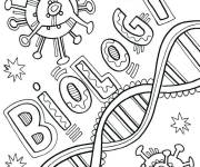 Coloriage Biologie en artwork