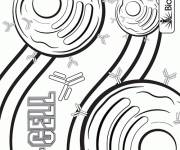 Coloriage Cellules B