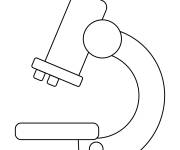 Coloriage Microscope en &eacute;moji