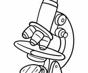 Coloriage Microscope ps